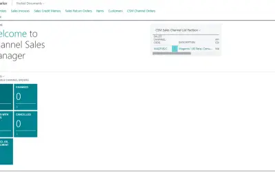 Channel Sales Manager for Magento for Microsoft 365 — screenshot