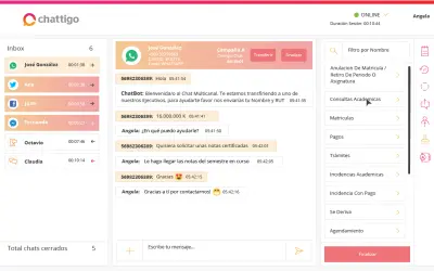 Chattigo for Microsoft 365 — screenshot