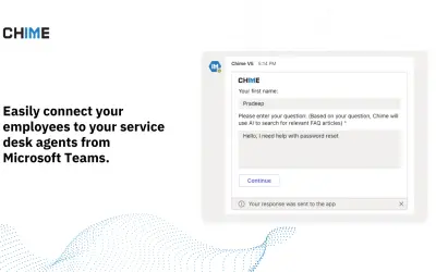 Chime V5 for Microsoft 365 — screenshot