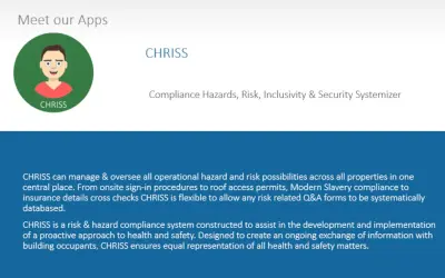 CHRISS (Compliance, Hazards, Risk, Inclusivity & Security) for Microsoft 365 — screenshot