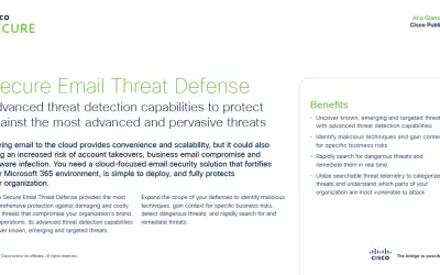 Cisco Secure Email Threat Defense for Microsoft 365 — screenshot