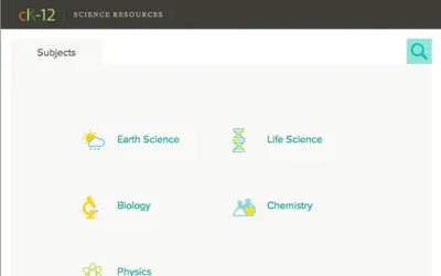 CK-12 Science Resources for Microsoft 365 — screenshot