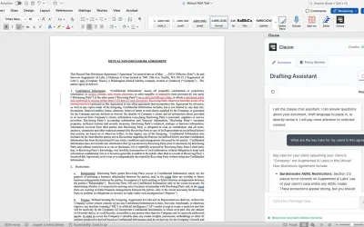 Clause for Microsoft 365 — screenshot