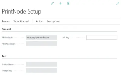 Clever PrintNode Integration for Microsoft 365 — screenshot