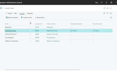 Clockify Integration for Microsoft 365 — screenshot