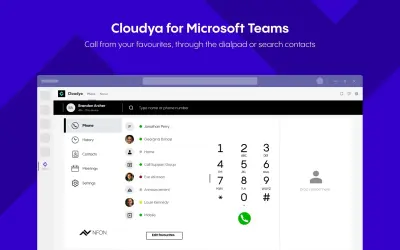 Cloudya for Microsoft 365 — screenshot