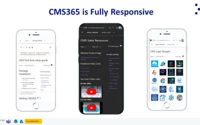 CMS365 for Microsoft 365 — screenshot