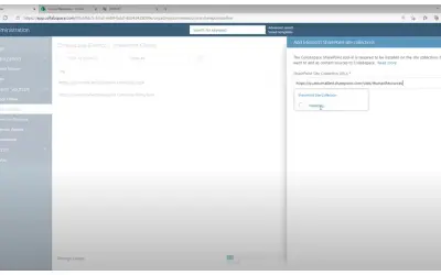 Collabspace ARCHIVE: Content Protection and Search for Microsoft 365 — screenshot