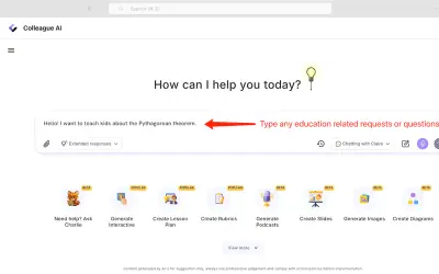 Colleague AI for Microsoft 365 — screenshot