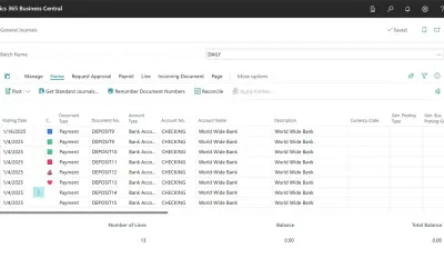 Color Coded Journals for Microsoft 365 — screenshot