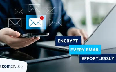 comcrypto MXG · Email Encryption Gateway for Microsoft 365 — screenshot