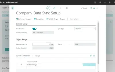Company Data Sync for Microsoft 365 — screenshot