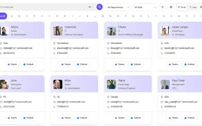 Company Directory for Microsoft 365 — screenshot