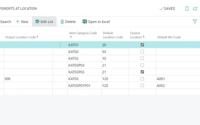 Component at location for Microsoft 365 — screenshot