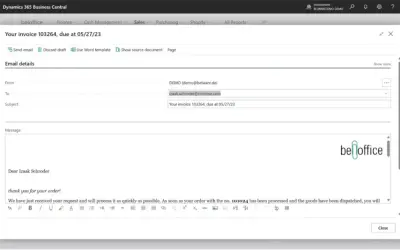 Connector 365 Mail Sender Plus for Microsoft 365 — screenshot