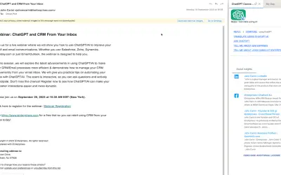 Connector for ChatGPT™ for Microsoft 365 — screenshot