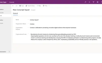 Conscript - Autonomous AI Virtual Employees for Microsoft 365 — screenshot