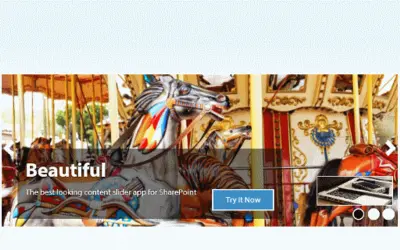 Content Carousel for Microsoft 365 — screenshot