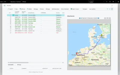 Continia Expense Management (US) for Microsoft 365 — screenshot