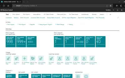 Continia OPplus for Microsoft 365 — screenshot