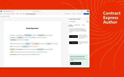 Contract Express Author for Microsoft 365 — screenshot