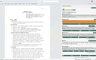 Copilot for Word and Excel for Microsoft 365 — screenshot