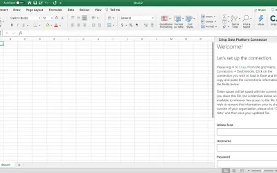 Crisp Data Platform Connector for Microsoft 365 — screenshot