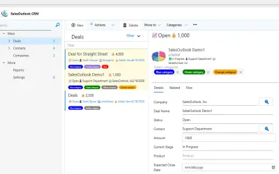 CRM Software for Microsoft 365 — screenshot