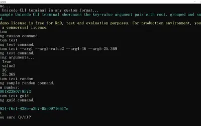 Cross-Platform Terminal Framework for Microsoft 365 — screenshot