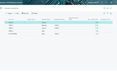 CS Preorder Manager for Microsoft 365 — screenshot