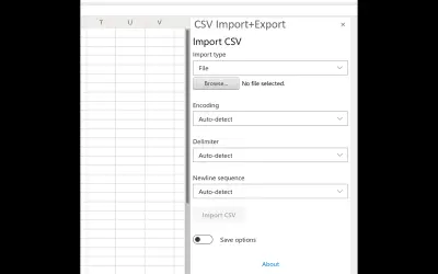 CSV Import+Export for Microsoft 365 — screenshot