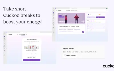 Cuckoo for Microsoft 365 — screenshot