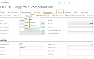 Customer Vendor Compensation for Microsoft 365 — screenshot