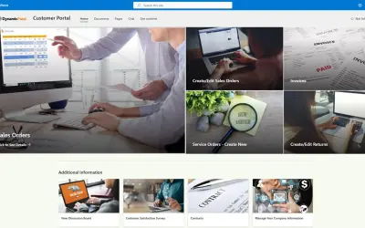 Customer & Vendor Portals for Microsoft 365 — screenshot
