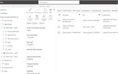 d.velop documents for Microsoft 365 for Microsoft 365 — screenshot