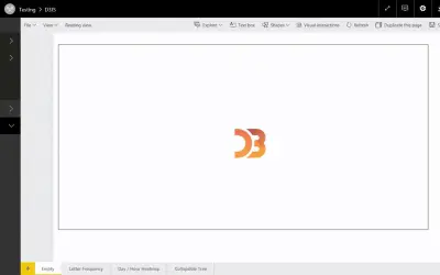 D3.js Visual - create your own custom visual for Microsoft 365 — screenshot