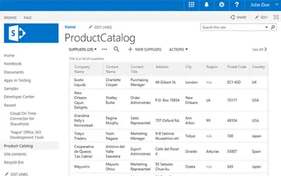 Data Connector for Cloud On Time for Microsoft 365 — screenshot