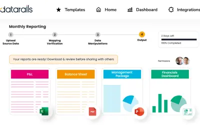 Datarails Flex for Microsoft 365 — screenshot