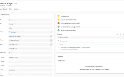 Dataverse Data Integrity & Governance App for Microsoft 365 — screenshot
