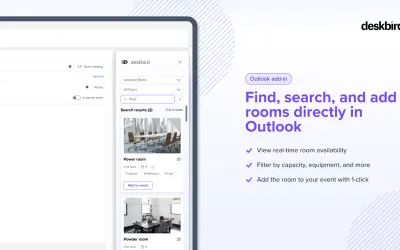 deskbird - Book rooms & manage visitors for Microsoft 365 — screenshot