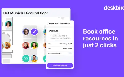 deskbird for Microsoft 365 — screenshot