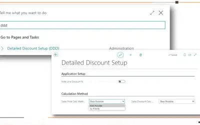 Detailed Document Discounts for Microsoft 365 — screenshot