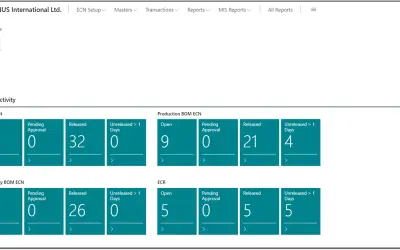 Dhyey Engineering Change Management - ECM, ECR, ECN for Microsoft 365 — screenshot