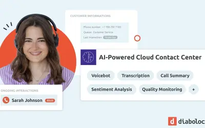 Diabolocom for Dynamics 365 for Microsoft 365 — screenshot