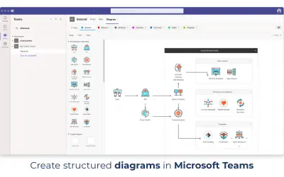 Diagrams for Microsoft 365 — screenshot
