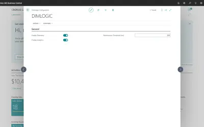 DimLogic - Dimensional Rule Engine for Microsoft 365 — screenshot