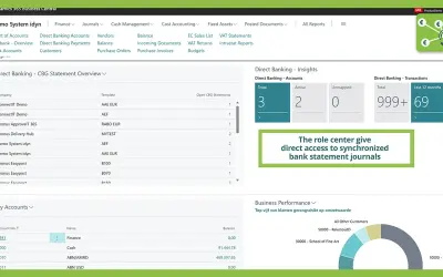 Direct Banking EU and Global Bank Integration for Microsoft 365 — screenshot