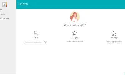 Directory - Jalios for Microsoft 365 — screenshot