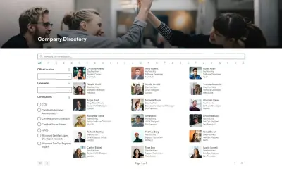 Directory Plus for Microsoft 365 — screenshot