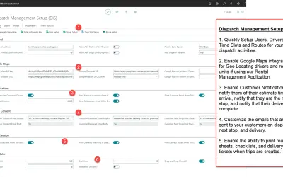 Dispatch Management for Microsoft 365 — screenshot